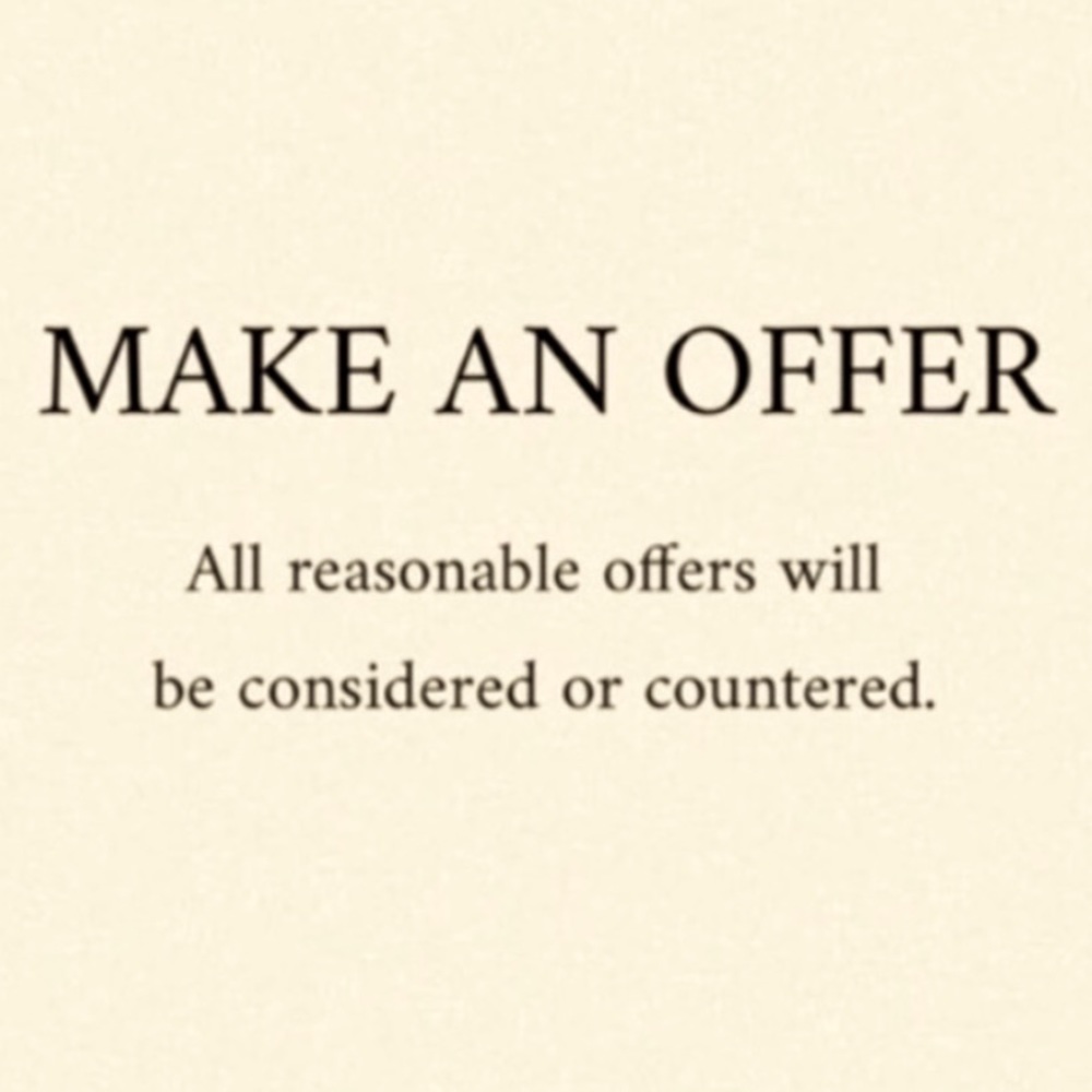 Open to all reasonable offers!!